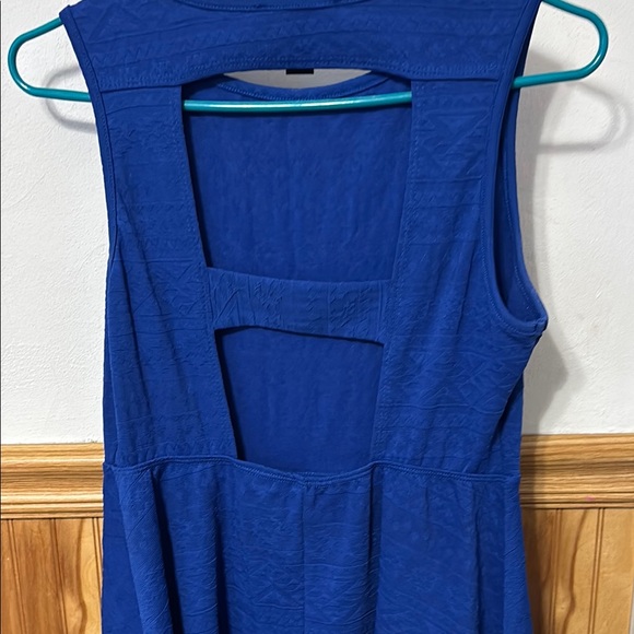 Blue Women's Dress by Forever 21 - Picture 4 of 5